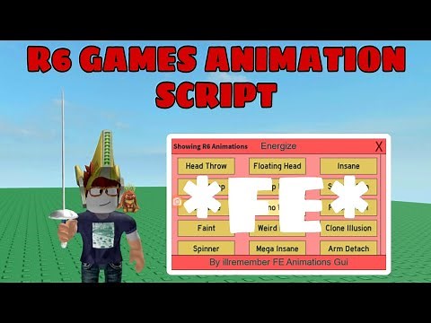 [New] *OP* Animation Script | Any R6 games | Many Animations included | Hydrogen•Fluxus