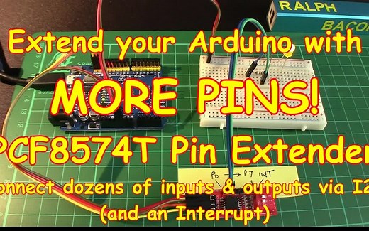 #49 更多的引脚! PCF8574 Arduino引脚扩展器(简易)