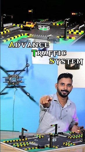 Smart Traffic Management System Project #arduinoproject #trafficlightproject #shortvideo