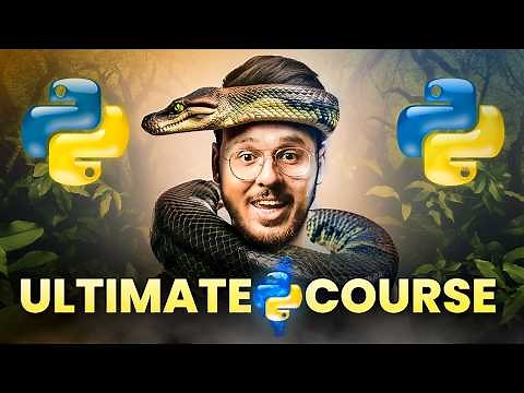 Python Tutorial For Beginners in Hindi | Complete Python Course 🔥