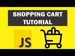 JavaScript Shopping Cart for Beginners || JavaScript Projects for Beginners