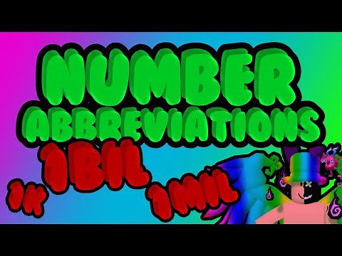 Number Abbreviations Tutorial (Level: Easy) Roblox