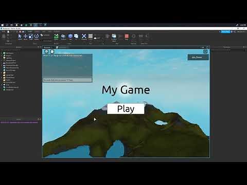 Making a Simple Main Menu Screen | Roblox Studio