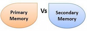 Difference Between Primary and Secondary Memory (with Comparison Chart) - Tech Differences