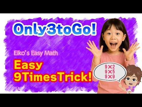 Japanese Math: Easy Multiplication Tricks – The 9 Times Table