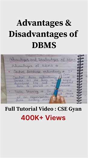 DBMS Advantages & Disadvantages made super easy!