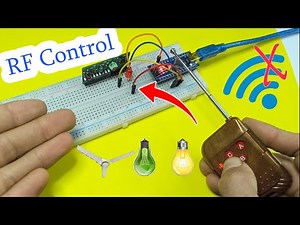 No WiFi Needed: 433MHZ RF Remote Control!