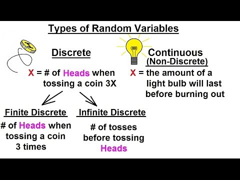 Prob & Stats - Random Variable & Prob Distribution (4 of 53) Types of Random Variable