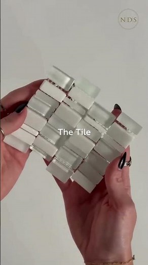 Daltile Clio Tile: Stone & Glass Backsplash Makeover | Kitchen Renovation