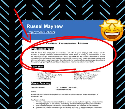 25 amazing CV profile examples + templates [Get noticed]