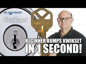Beginner Bumps Kwikset in 1 Second! | Mr. Locksmith Video