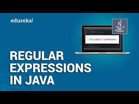 Regular Expressions in Java | Java Regex Tutorial | Java Training | Edureka