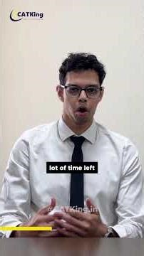 Siddharth Sagar’s XAT 99.26%ile Strategy | Decision Making, DILR & Time Management ft. IMT Ghaziabad