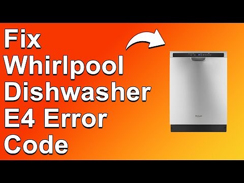 How To Fix The Whirlpool Dishwasher E4 Error Code - Meaning, Causes, & Solutions Canon(Simple Guide)