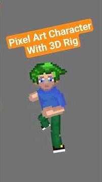 Perfect Pixel Art Character 3D Rigs in Godot