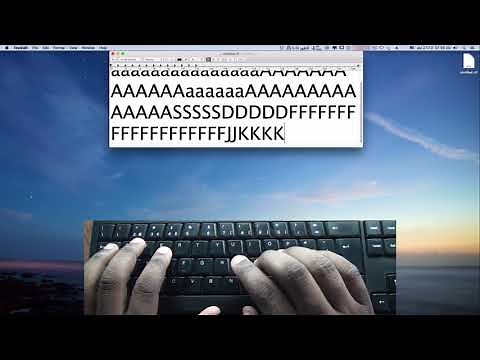 Touch Typing Course : How to type CAPITAL letters