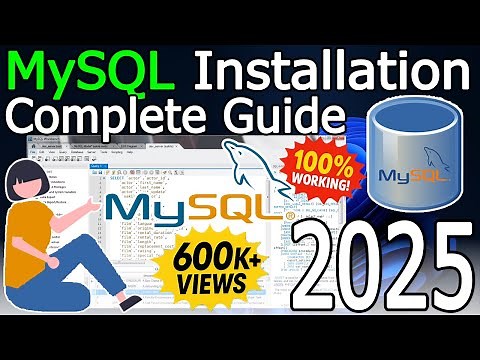 How to install MySQL on Windows 10/11 [ 2024 Update ] MySQL Server & MySQL Workbench Complete guide