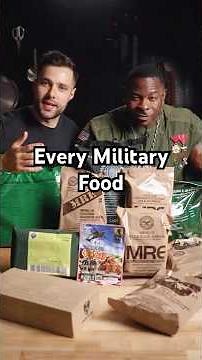 I Tried Military Food from EVERY Country