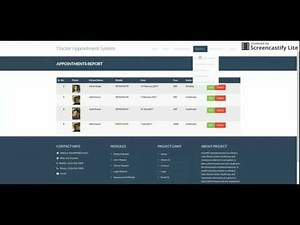 Doctors Appointment System | Python Django Project Tutorial | Python CRUD Project