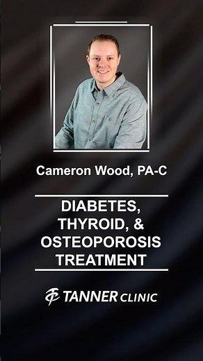 Cameron Wood, PA-C, Endocrinology With Dr. Brown at the Layton Parkway Tanner Clinic #shorts