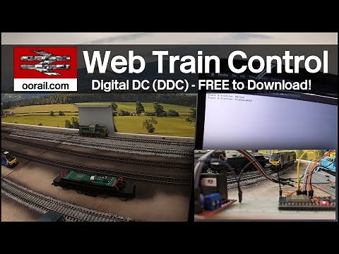 Model Railway Computer Control using Digital DC (DDC) Demo | oorail.com