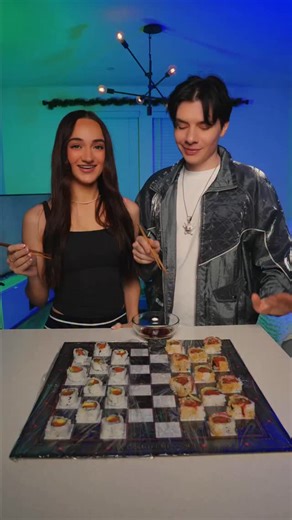 XO Team on Instagram: "SUSHI ROLL CHESS GAME 🍣"