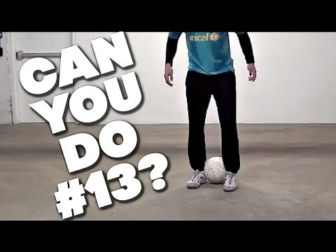 13 Easy To Learn Soccer Tricks For Beginners | flick up freestyle soccer tricks