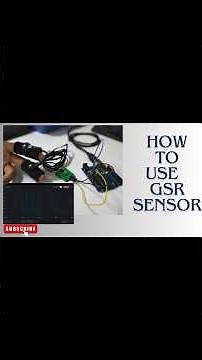 How to Use GSR Sensor with Arduino | Measure Skin Resistance & Stress Detection Project.#shortsfeed