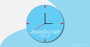 JavaScript Clock Program | Clock with HTML, CSS, & JS Source Code