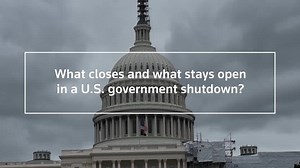 US government shutdown: What is it and who would be affected?