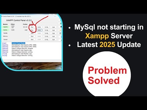 Error: MySQL Not Starting in XAMPP | How to Fix It | Easy Steps