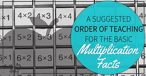 A Suggested Order for Teaching the Basic Multiplication Facts