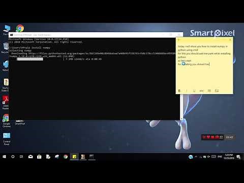 Install Numpy in Python using CMD (easiest method 100% working)