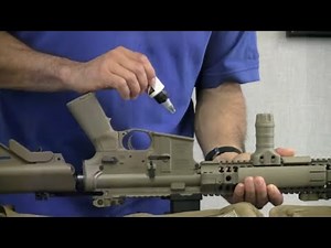 NAVY SEAL Shows how to lube your AR like a pro