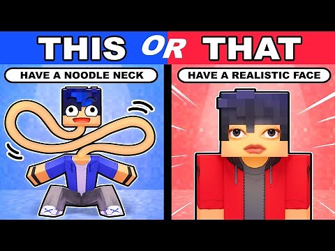 Minecraft but FREAKY THIS or THAT!