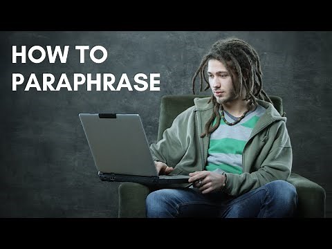 How to Paraphrase - Step by Step Tutorial with Examples