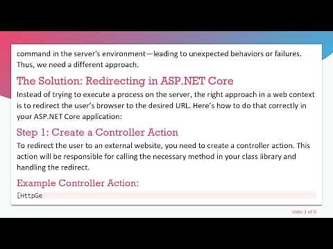 Launching a Website from a C# Class Library