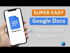 Google Docs for Beginners Mobile Tutorial 2025 (Step-by-Step)