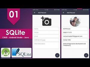 SQLite Android Course | Part 01 | Add Record
