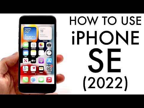 How To Use Your iPhone SE (2022)! (Complete Beginners Guide)