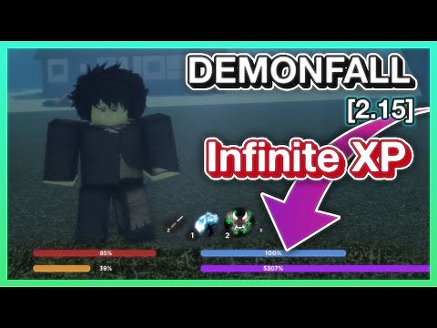 Roblox Demonfall Infinite XP Glitch/hack - level 50 in 10 minutes