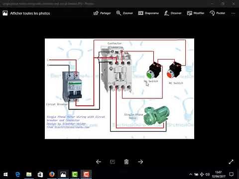 comment brancher un moteur 220v