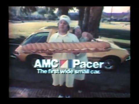 AMC Pacer 'Giant Sandwich' Commercial (1975)
