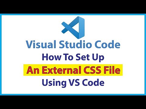 How To Set Up an External CSS File in a Folder Using VS Code (Step-by-Step)