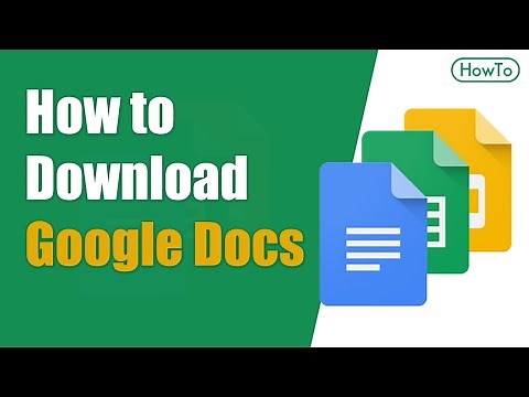 How to Download Google Docs