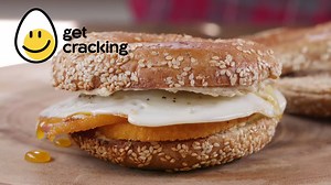 What does Canada mean to you? Let us know in the comments for a chance to win a $50 gift card. To us, this breakfast sandwich featuring Canadian eggs says it all! | Get Cracking
