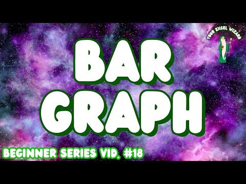 How to make a BAR GRAPH in Microsoft Excel | Beginner Series Video 18