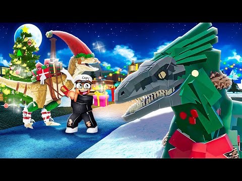 JURASSIC BLOCKY the CHRISTMAS UPDATE in ROBLOX