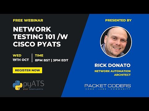 Network Testing 101 /w Cisco pyATS