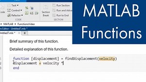 MATLAB Basics: Functions and subfunctions